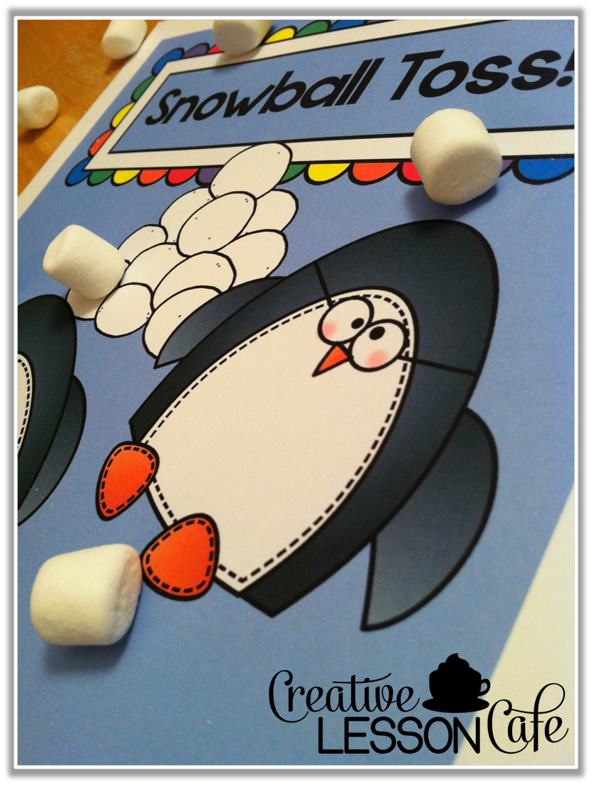 Penguin Themed Math Activity