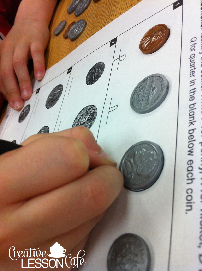 Second Grade Counting Coins