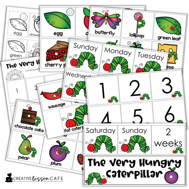 "The Very Hungry Caterpillar" by Eric Carle