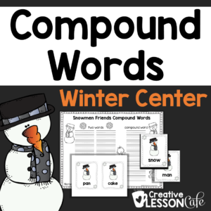 snowman compound words center