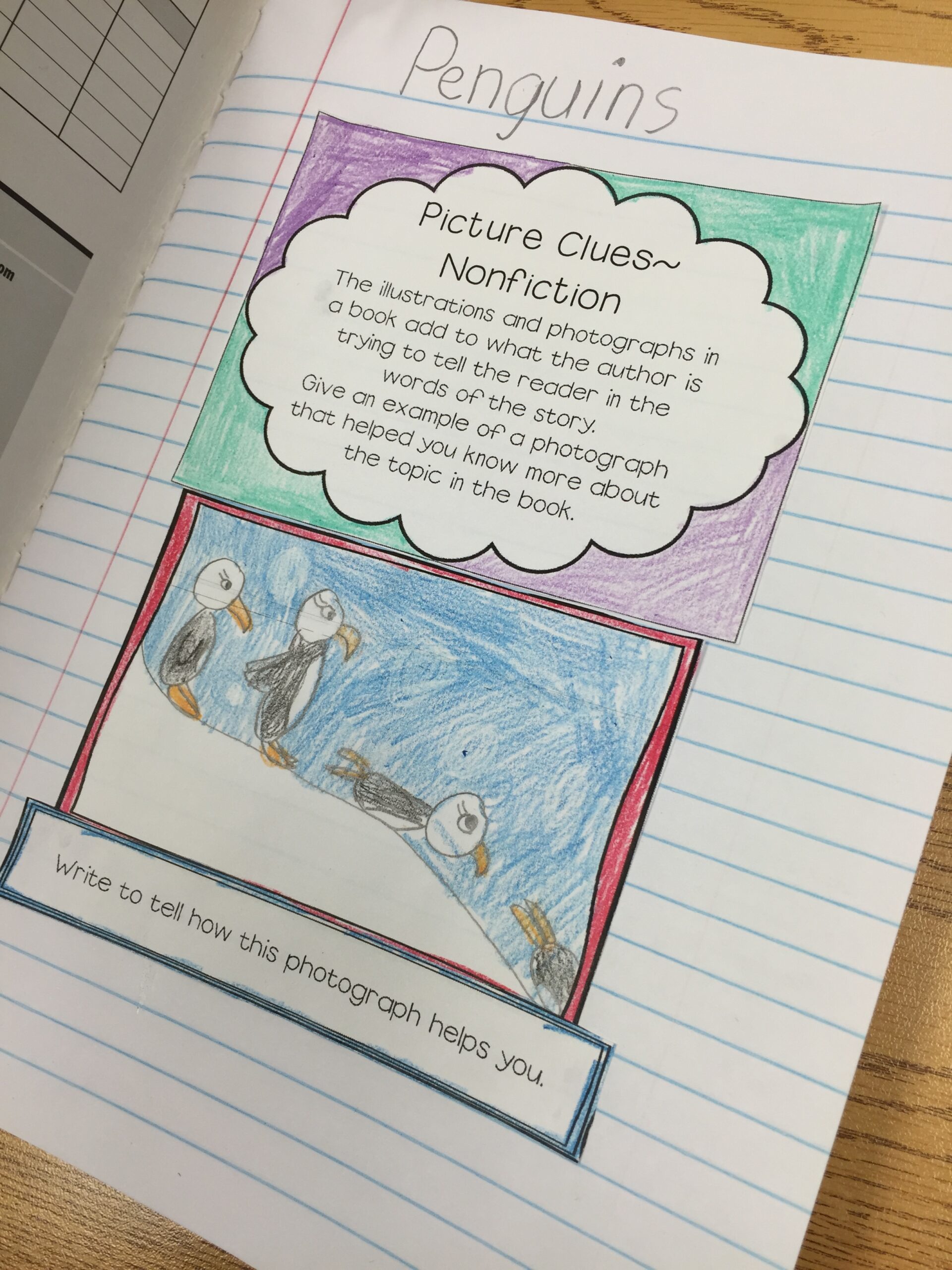 reading interactive notebook